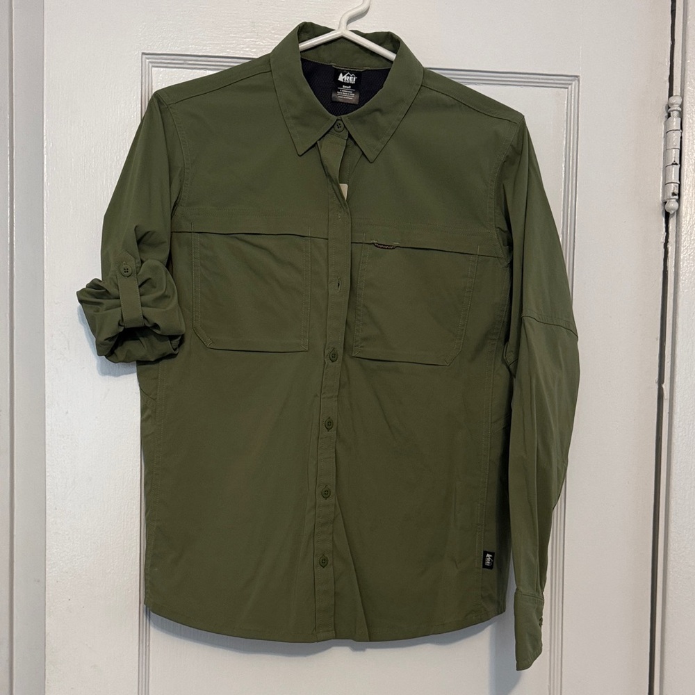 REI  Sahara long-sleeve solid shirt Women’s